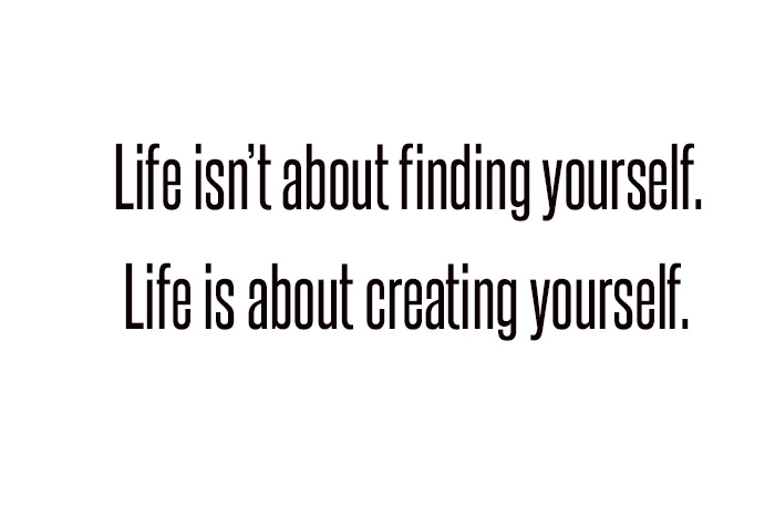 Life isn't about finding quote